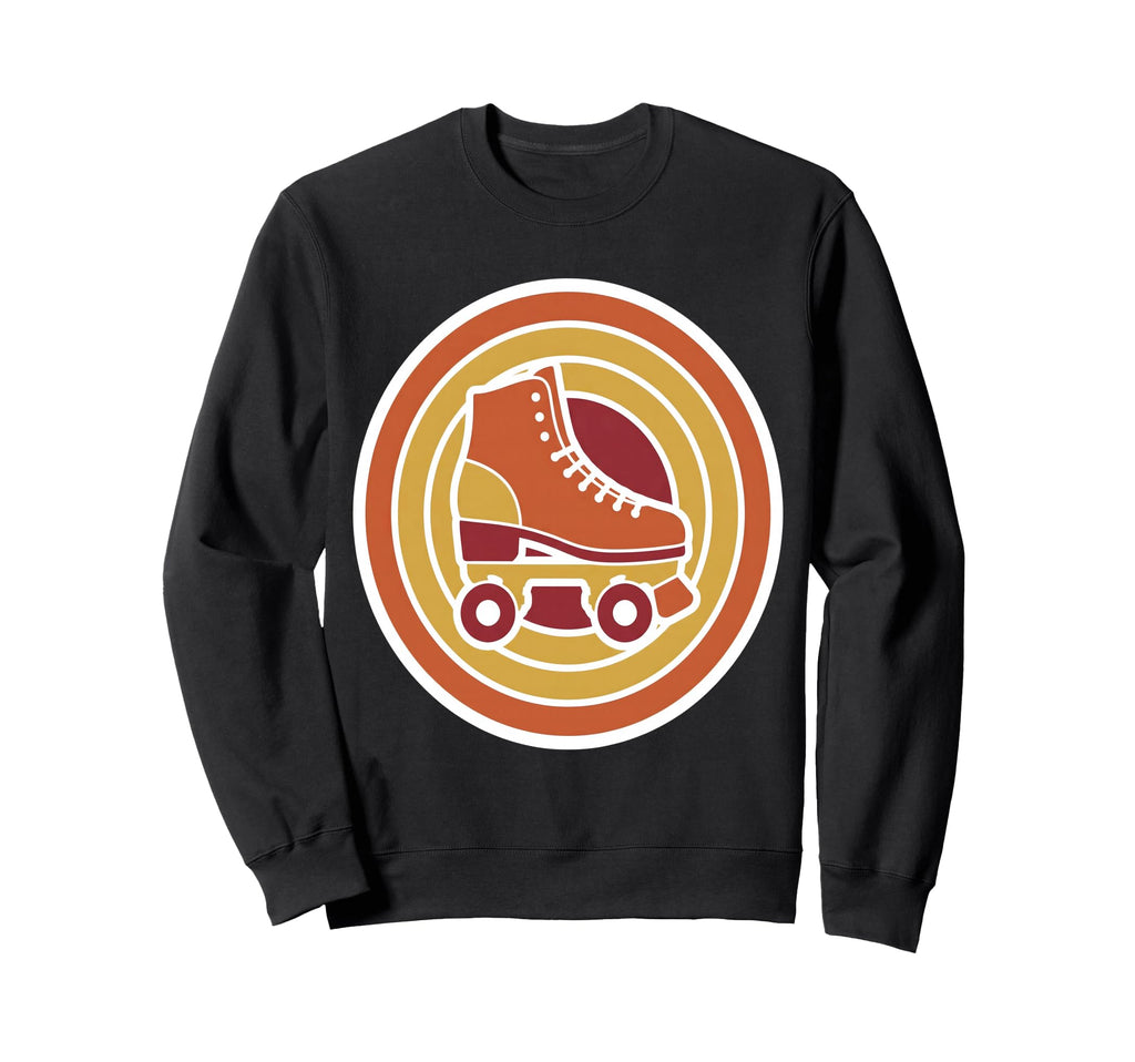 Roller Skate Circle Skating Sweatshirt - Aesthetic Graphic Men Women - T-Shirt, Sweatshirt, Hoodie