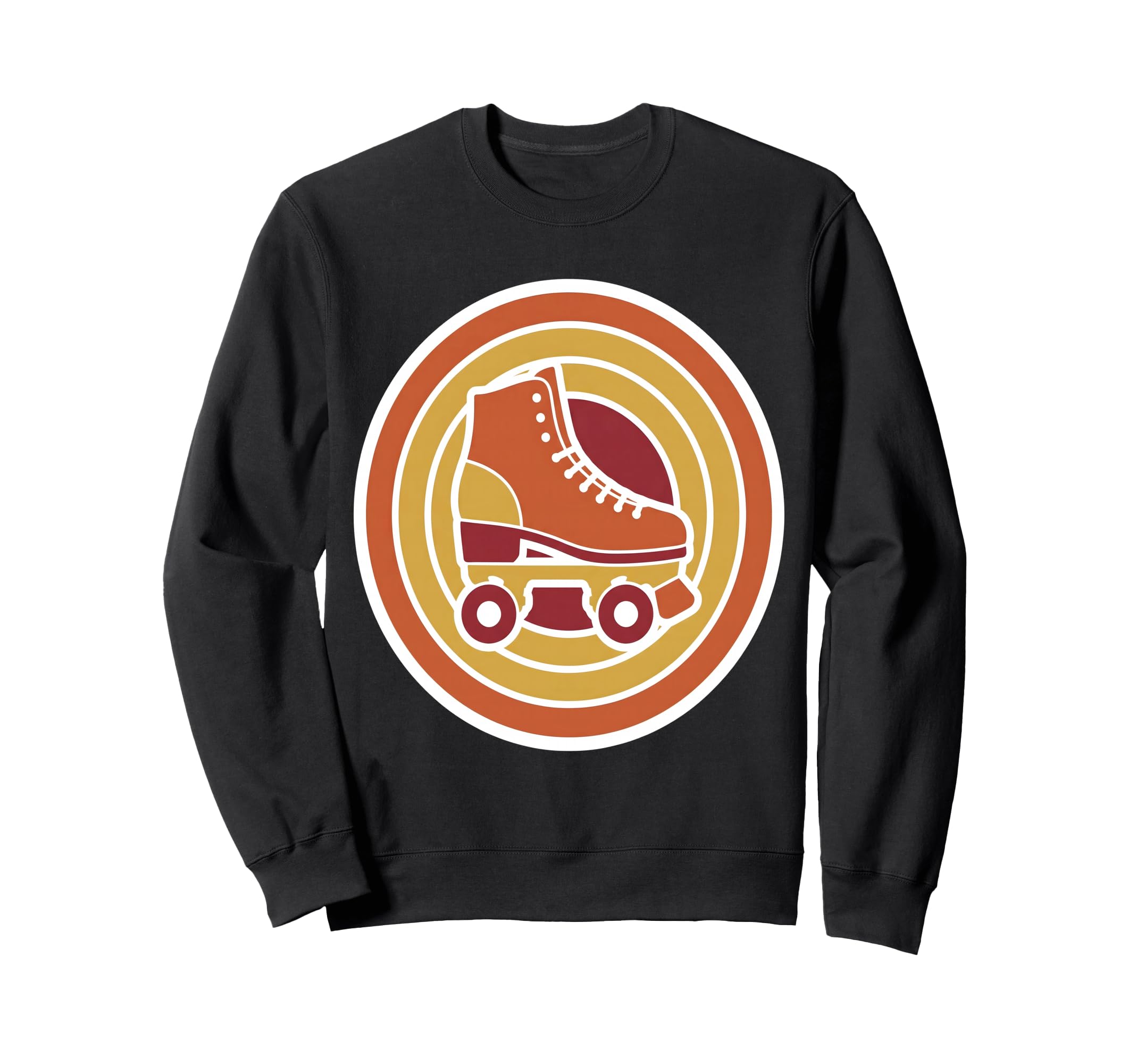 Roller Skate Circle Skating Sweatshirt - Aesthetic Graphic Men Women - T-Shirt, Sweatshirt, Hoodie