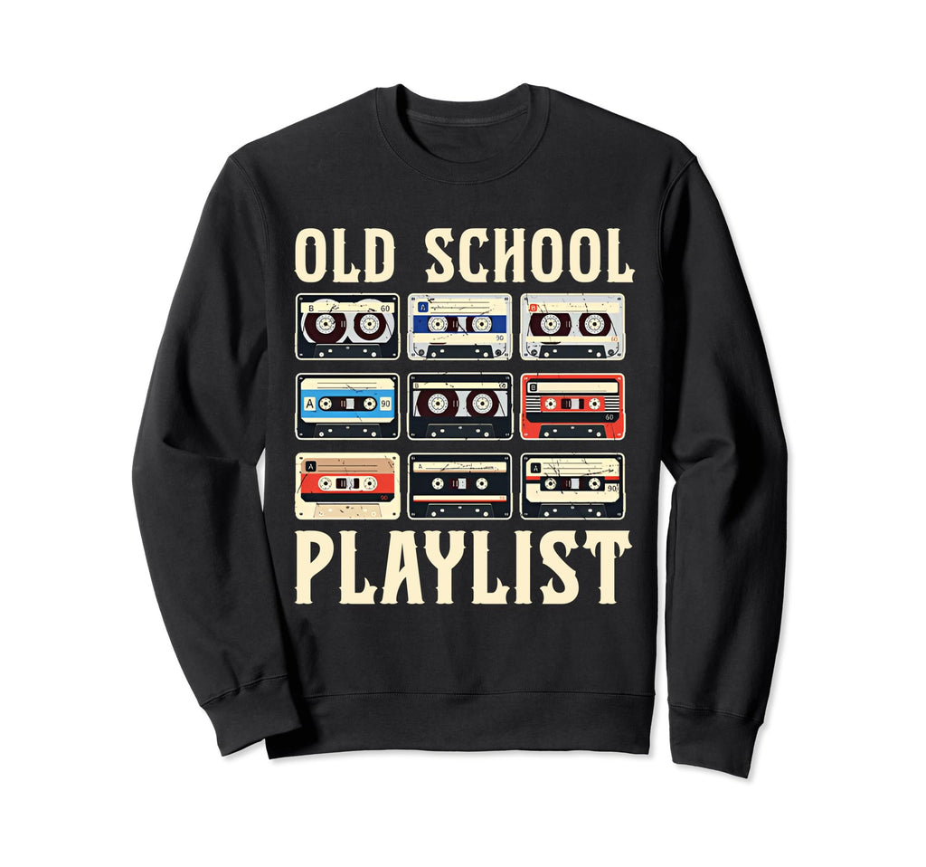 Cassette Tape Eighties Music 80S Sweatshirt - Streetwear Style for Adults - T-Shirt, Sweatshirt, Hoodie