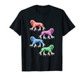 Roller Skating Lion Pop Art T-Shirt - Casual Everyday Wear Men Women - T-Shirt, Sweatshirt, Hoodie