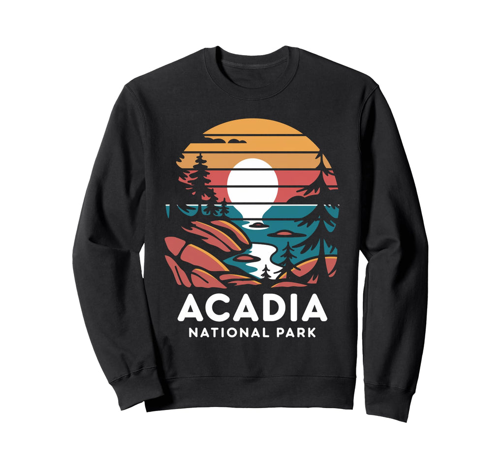 Acadia National Park Scenic Sweatshirt - Novelty Apparel Men Women - T-Shirt, Sweatshirt, Hoodie