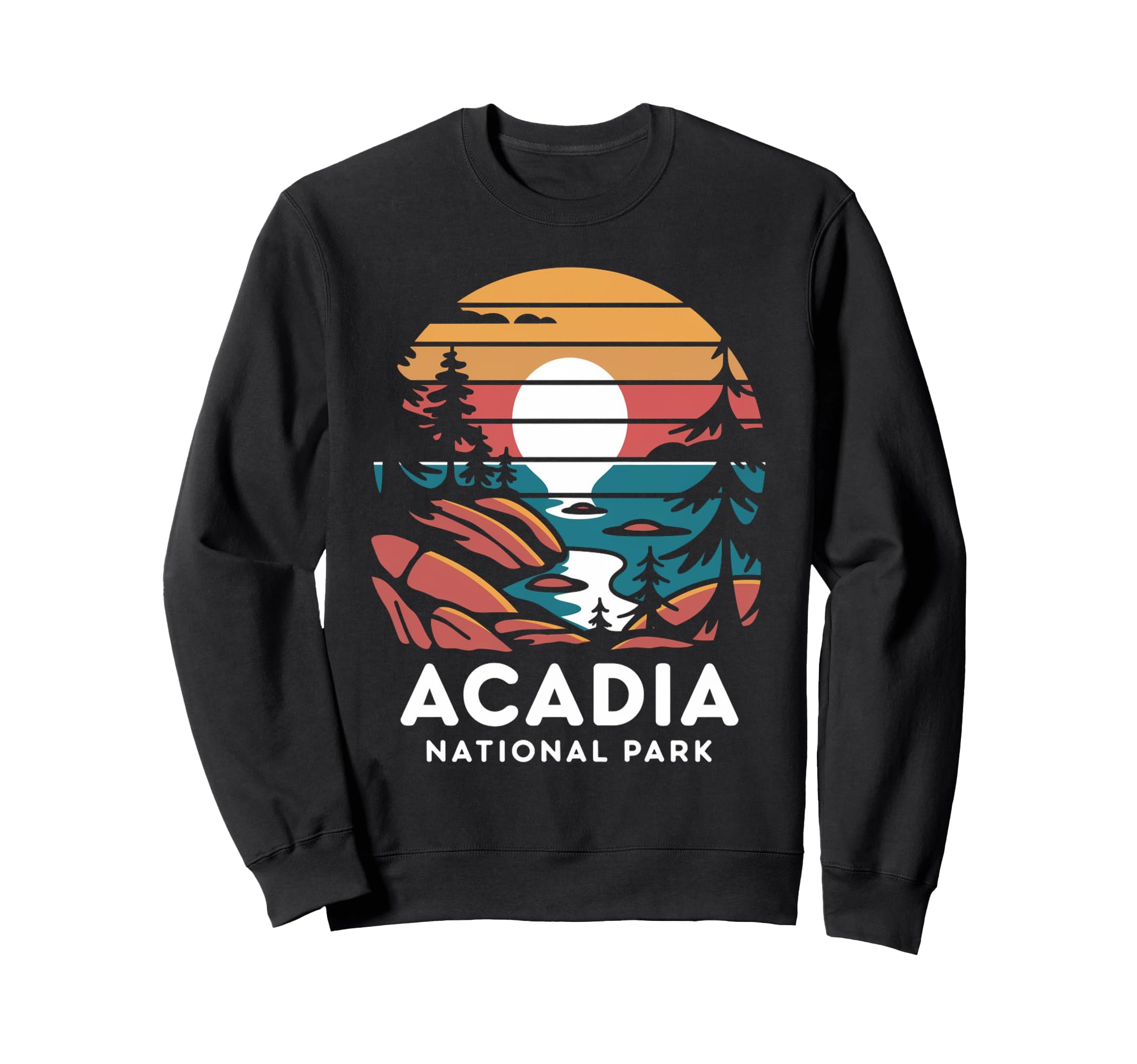 Acadia National Park Scenic Sweatshirt - Novelty Apparel Men Women - T-Shirt, Sweatshirt, Hoodie