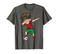 Dabbing Soccer Morocco Jersey T-Shirt - Streetwear Style Men Women - T-Shirt, Sweatshirt, Hoodie