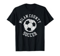 Milam County Soccer Distressed 90S T-Shirt - Custom Art Print for Adults - T-Shirt, Sweatshirt, Hoodie