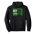 Funny Who Loves Soccer Hoodie - Novelty Apparel for Adults - T-Shirt, Sweatshirt, Hoodie