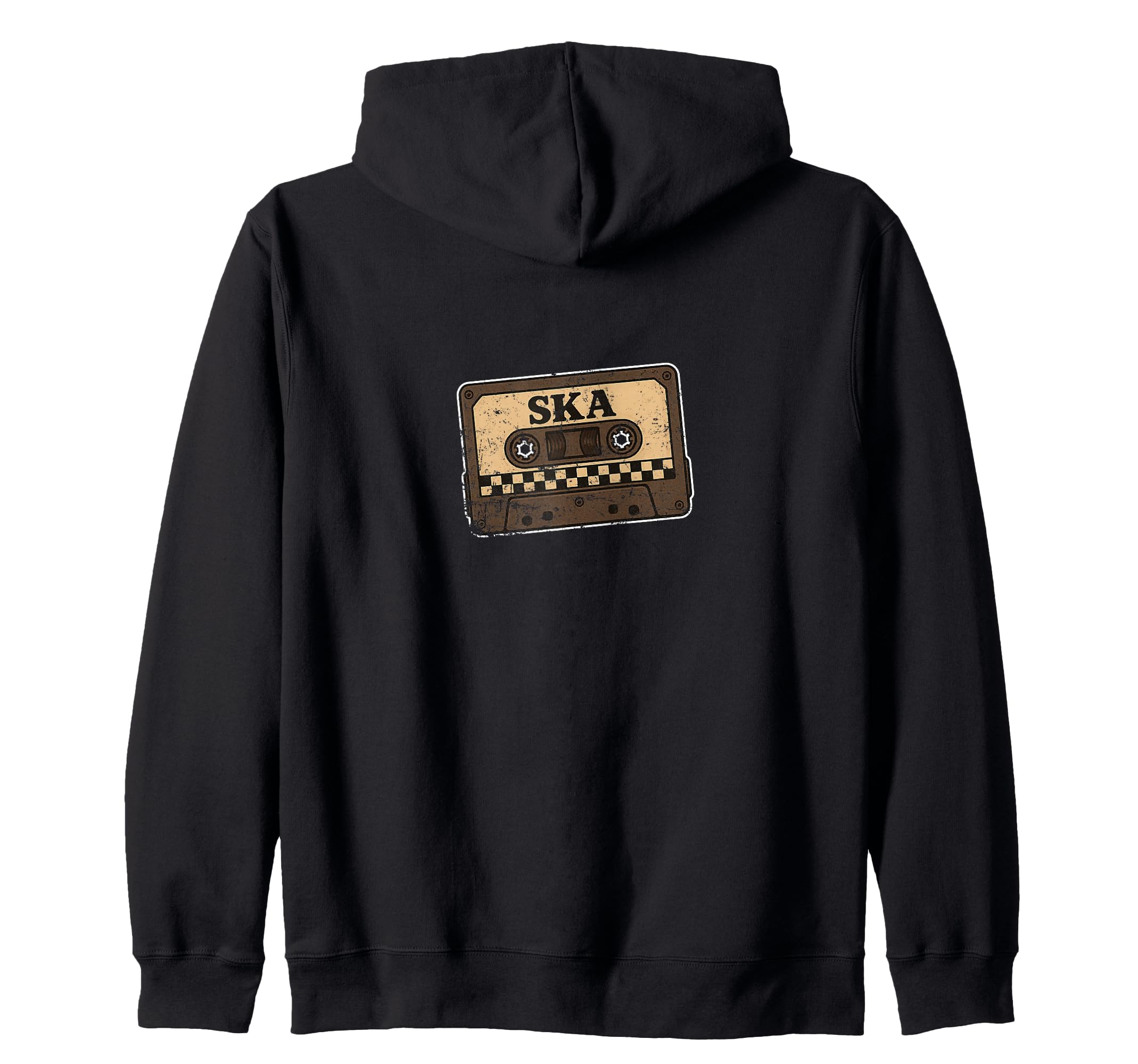 Ska Cassette Tape Checker Ska Music T-Shirt - Aesthetic Graphic Unisex - T-Shirt, Sweatshirt, Hoodie