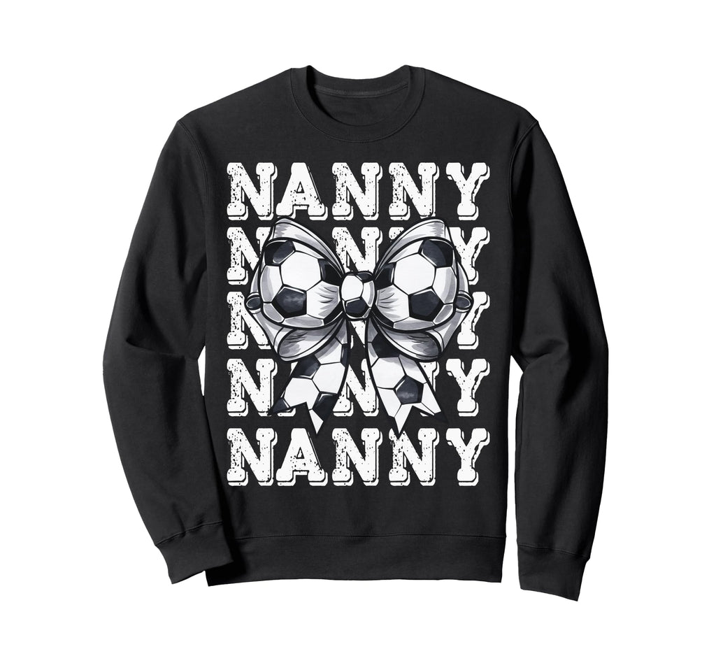 Coquette Soccer Nanny Matching Sweatshirt - Minimalist Print Men Women - T-Shirt, Sweatshirt, Hoodie