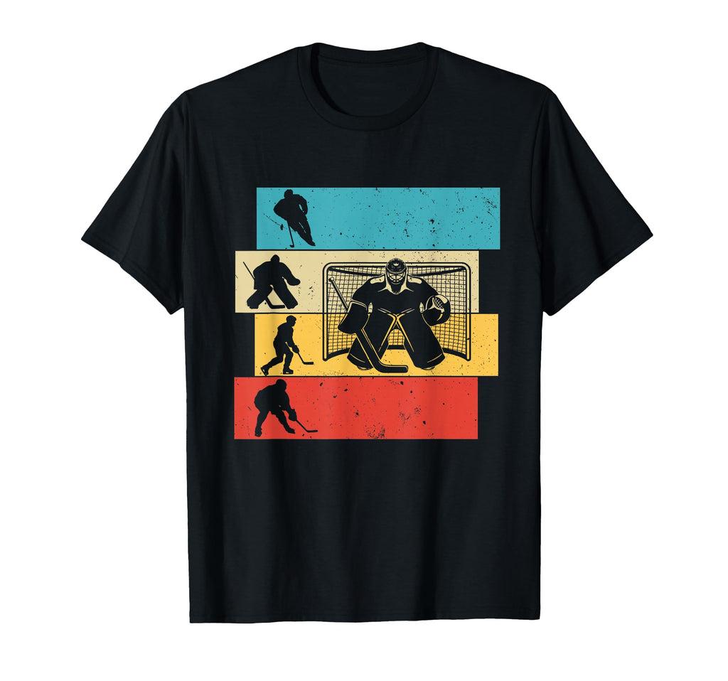 Ice Hockey Goalie Ice Hockey Player T-Shirt - Minimalist Print for Adults - T-Shirt, Sweatshirt, Hoodie