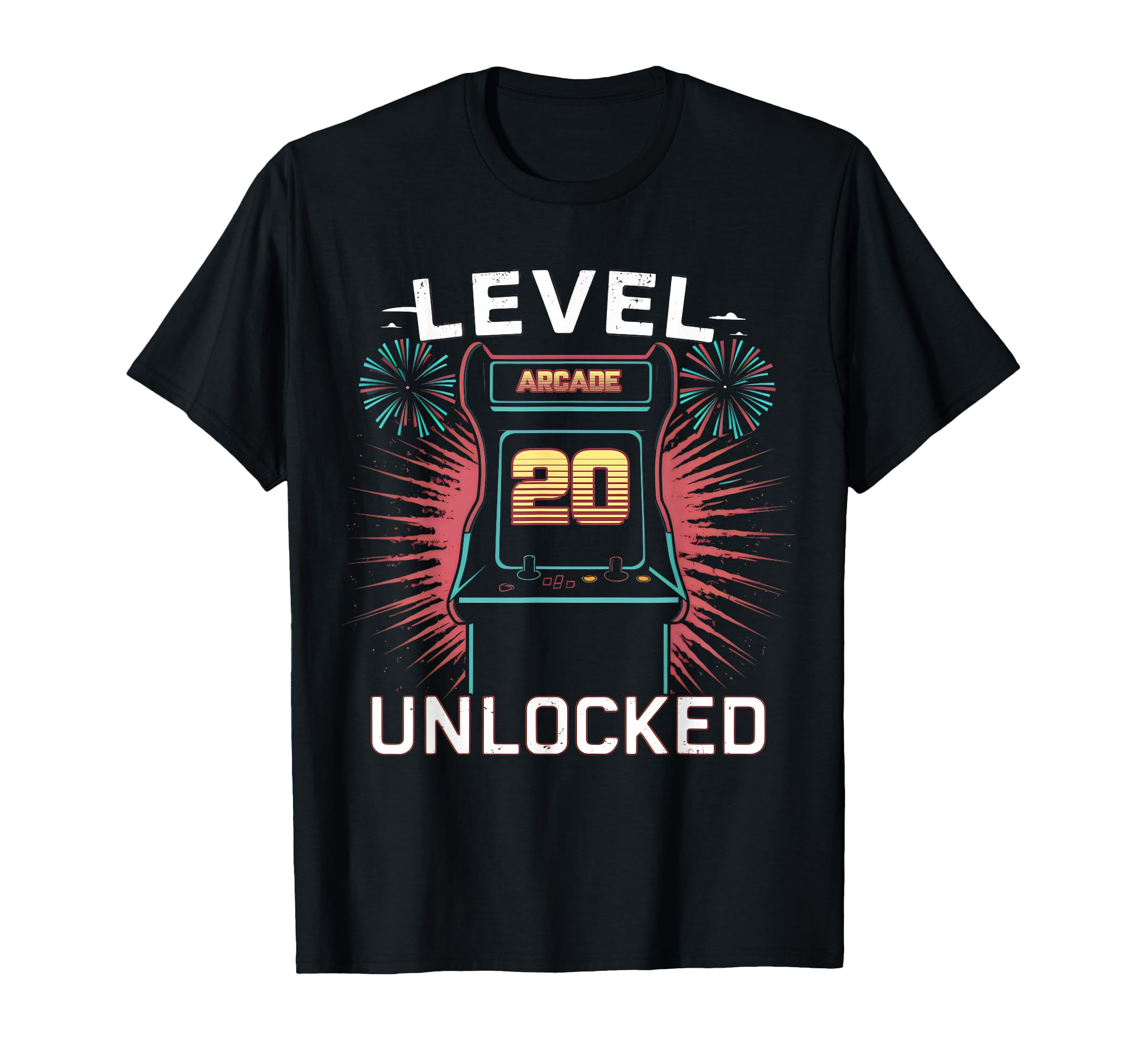 Level 20 Unlocked Video Game 20Th T-Shirt - Streetwear Style for Adults - T-Shirt, Sweatshirt, Hoodie