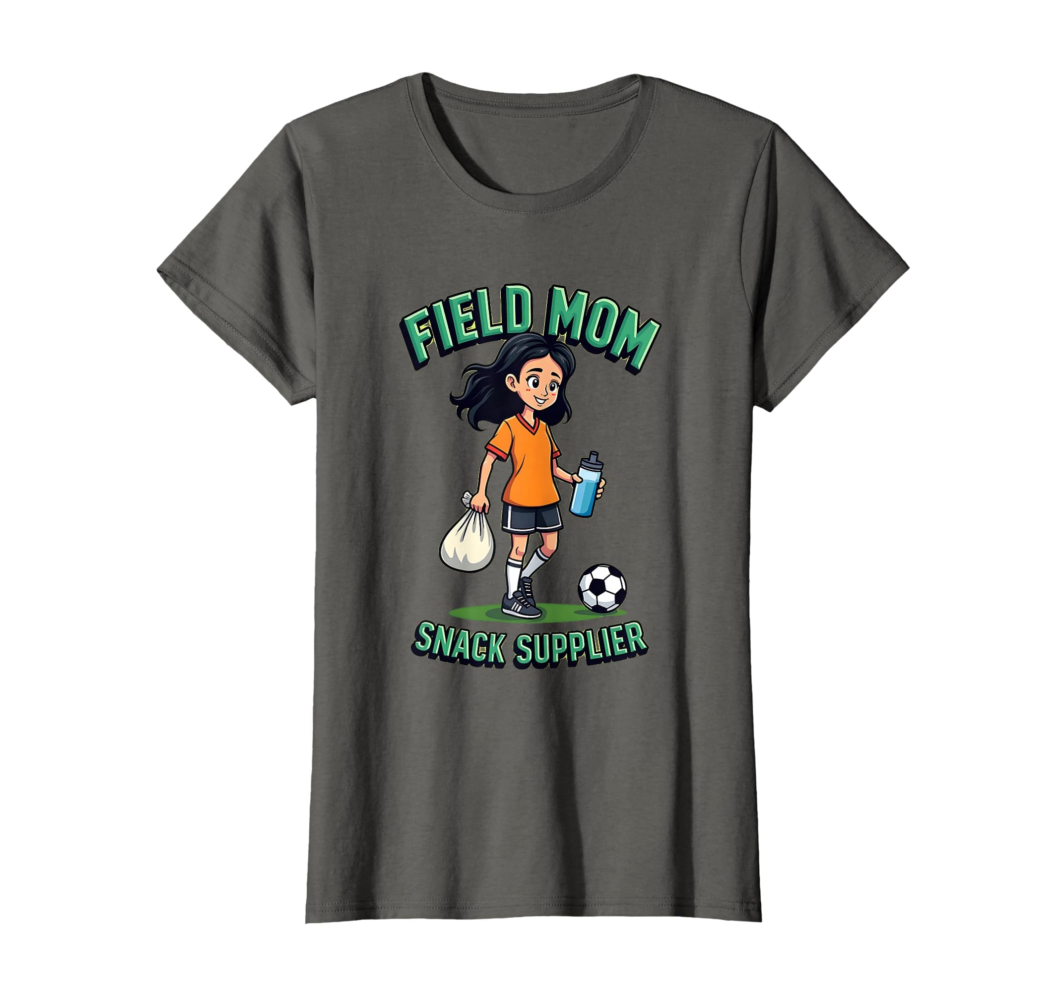 Field Mom Snack Supplier Soccer Parent T-Shirt - Trendy Graphic Men Women - T-Shirt, Sweatshirt, Hoodie