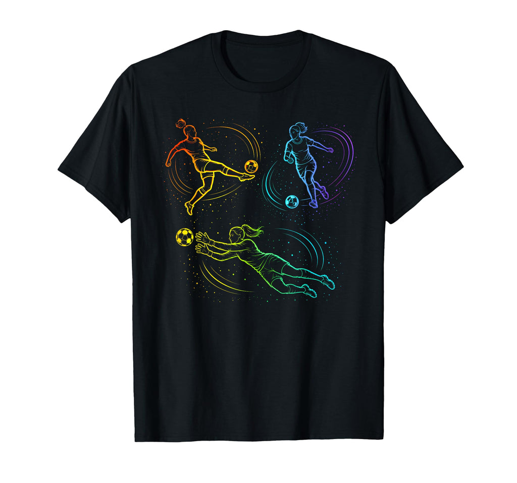 Womens Soccer Goalie Soccer Player T-Shirt - Aesthetic Graphic for Adults - T-Shirt, Sweatshirt, Hoodie