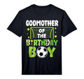 Mens Soccer Godmother Birthday Party T-Shirt - Minimalist Print for Adults - T-Shirt, Sweatshirt, Hoodie