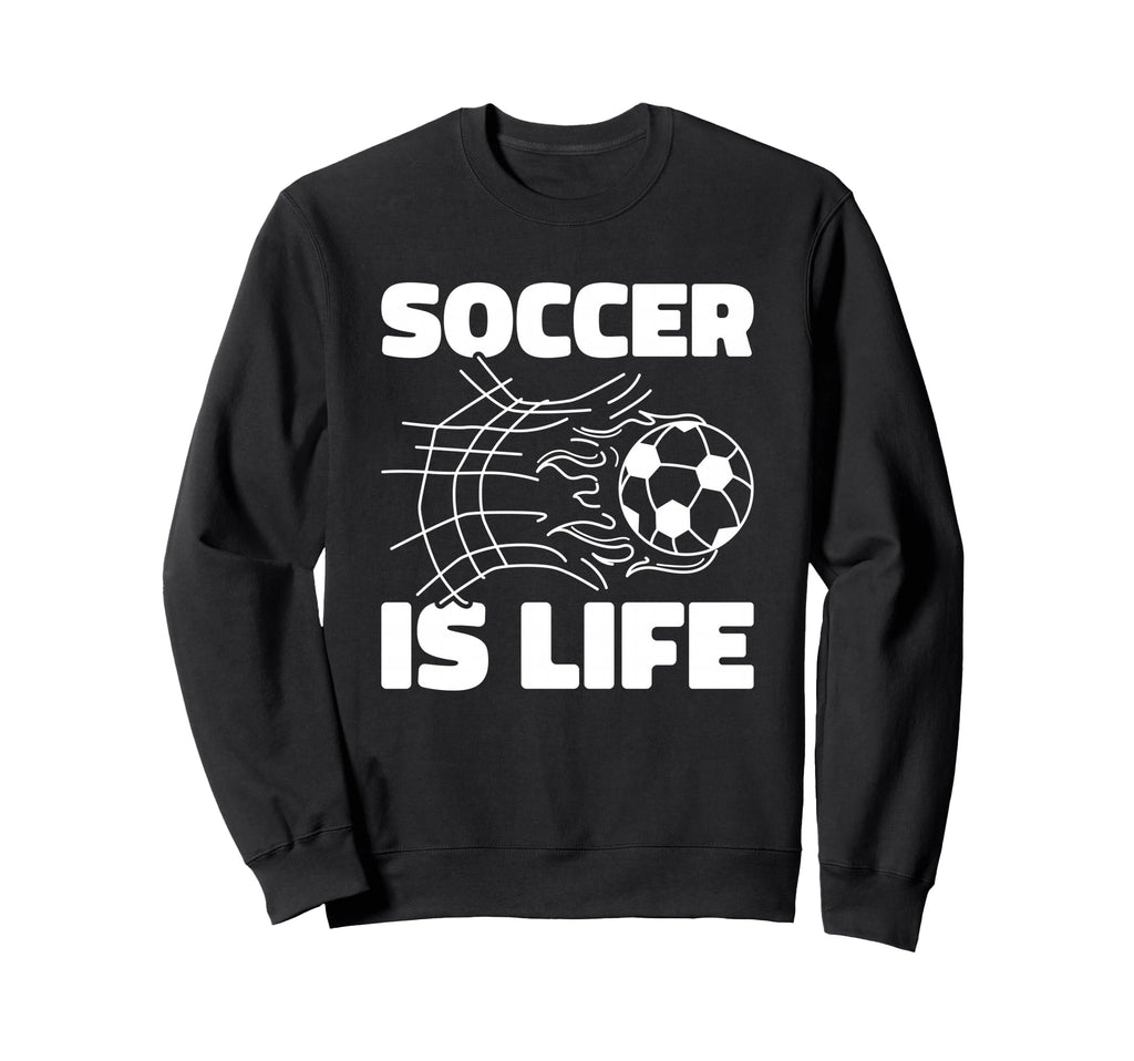 Soccer Player Sports Lover Soccer Sweatshirt - Novelty Apparel Men Women - T-Shirt, Sweatshirt, Hoodie