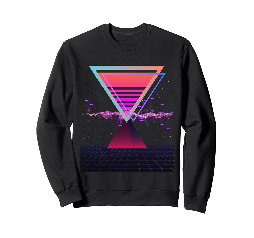 Retrowave Synthwave Vaporwave Sunset Sweatshirt - Streetwear Style Unisex - T-Shirt, Sweatshirt, Hoodie