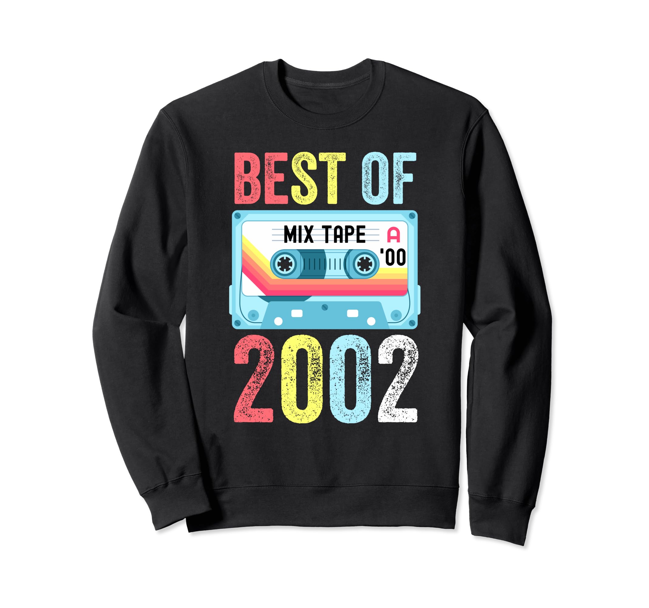 Best 2002 Cassette Tape Sweatshirt - Minimalist Print Unisex - T-Shirt, Sweatshirt, Hoodie