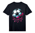Mens Soccer Ball Drip Performance T-Shirt - Fun Novelty Design Men Women - T-Shirt, Sweatshirt, Hoodie