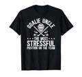 Funny Hockey Goalie Uncle Hockey Keeper T-Shirt - Minimalist Print Unisex - T-Shirt, Sweatshirt, Hoodie