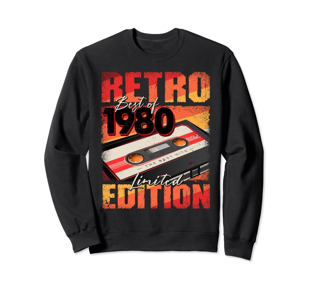1980 Best 1980 Cassette Tape 42Nd Sweatshirt - Streetwear Style Unisex - T-Shirt, Sweatshirt, Hoodie