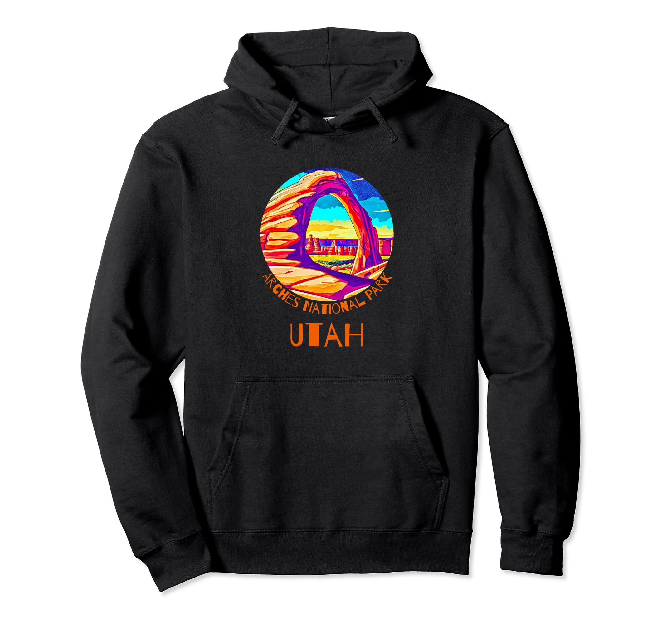 Arches National Parks Hoodie - Novelty Apparel Unisex - T-Shirt, Sweatshirt, Hoodie