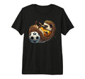 Hedgehog Soccer Player Kicking Ball T-Shirt - Fun Novelty Design Men Women - T-Shirt, Sweatshirt, Hoodie