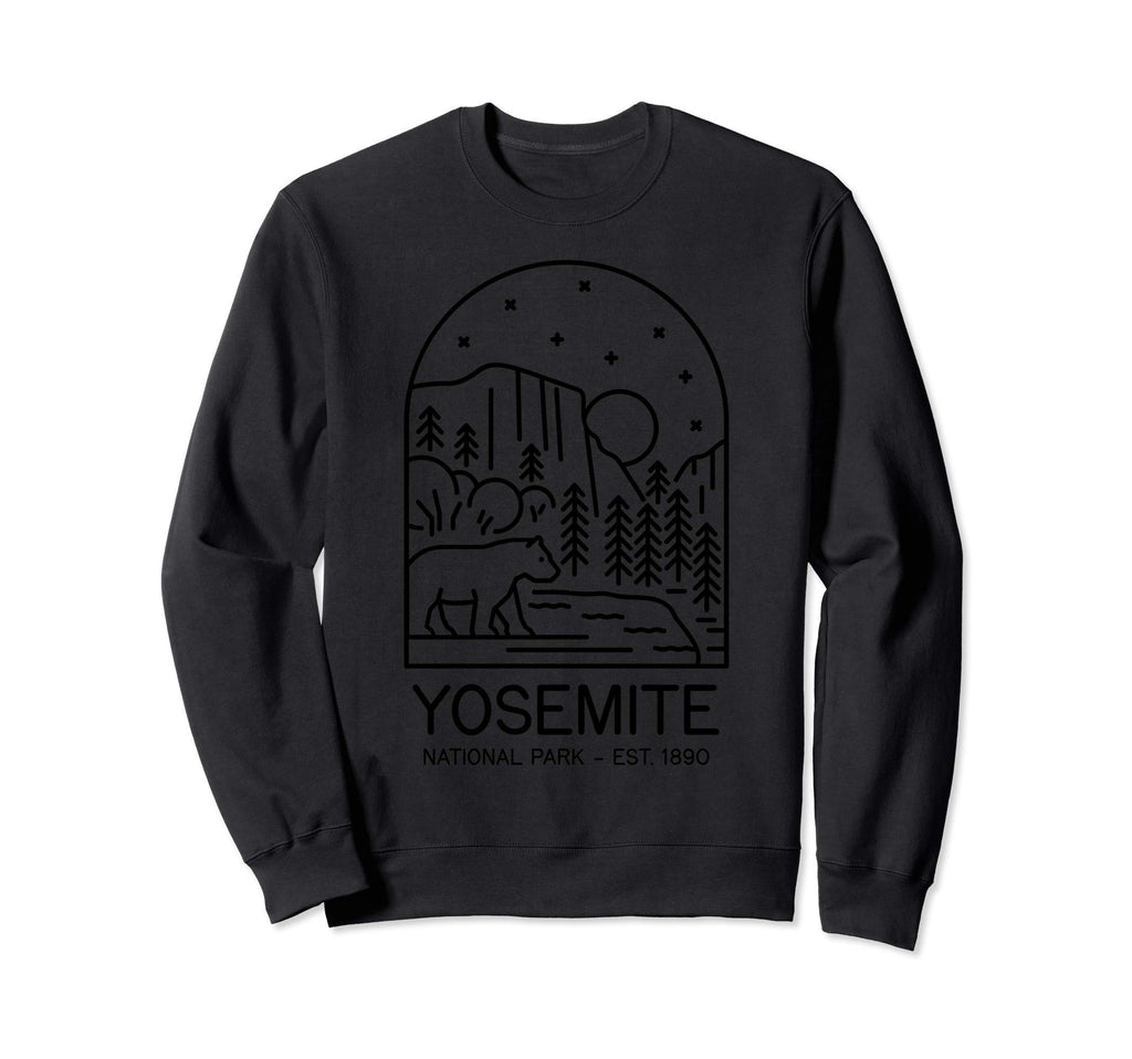 Yosemite National Park 1890 Sweatshirt - Custom Art Print Unisex - T-Shirt, Sweatshirt, Hoodie