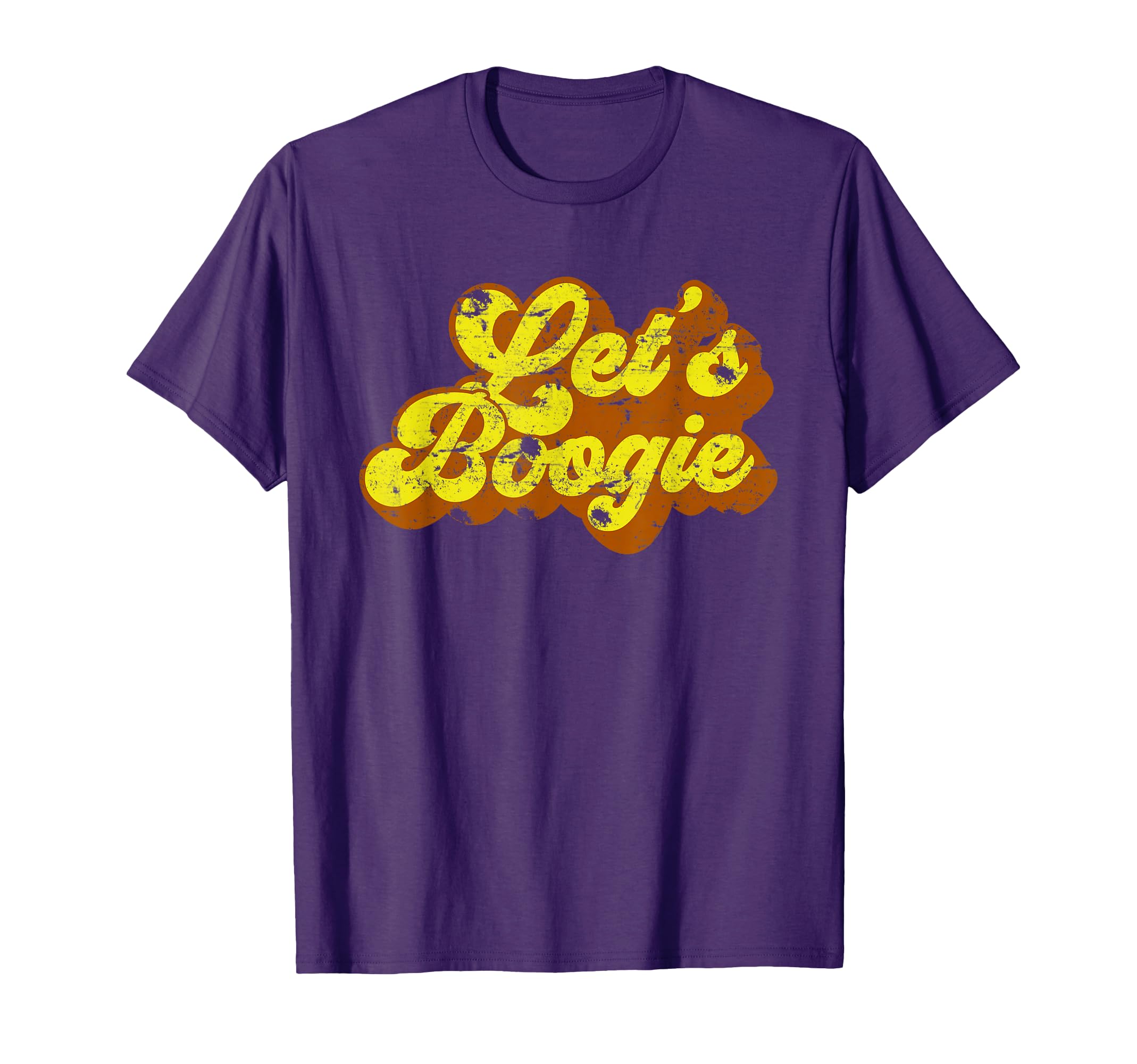 Lets Boogie Dancing 1980S Disco Themed T-Shirt - Custom Art Print Unisex - T-Shirt, Sweatshirt, Hoodie