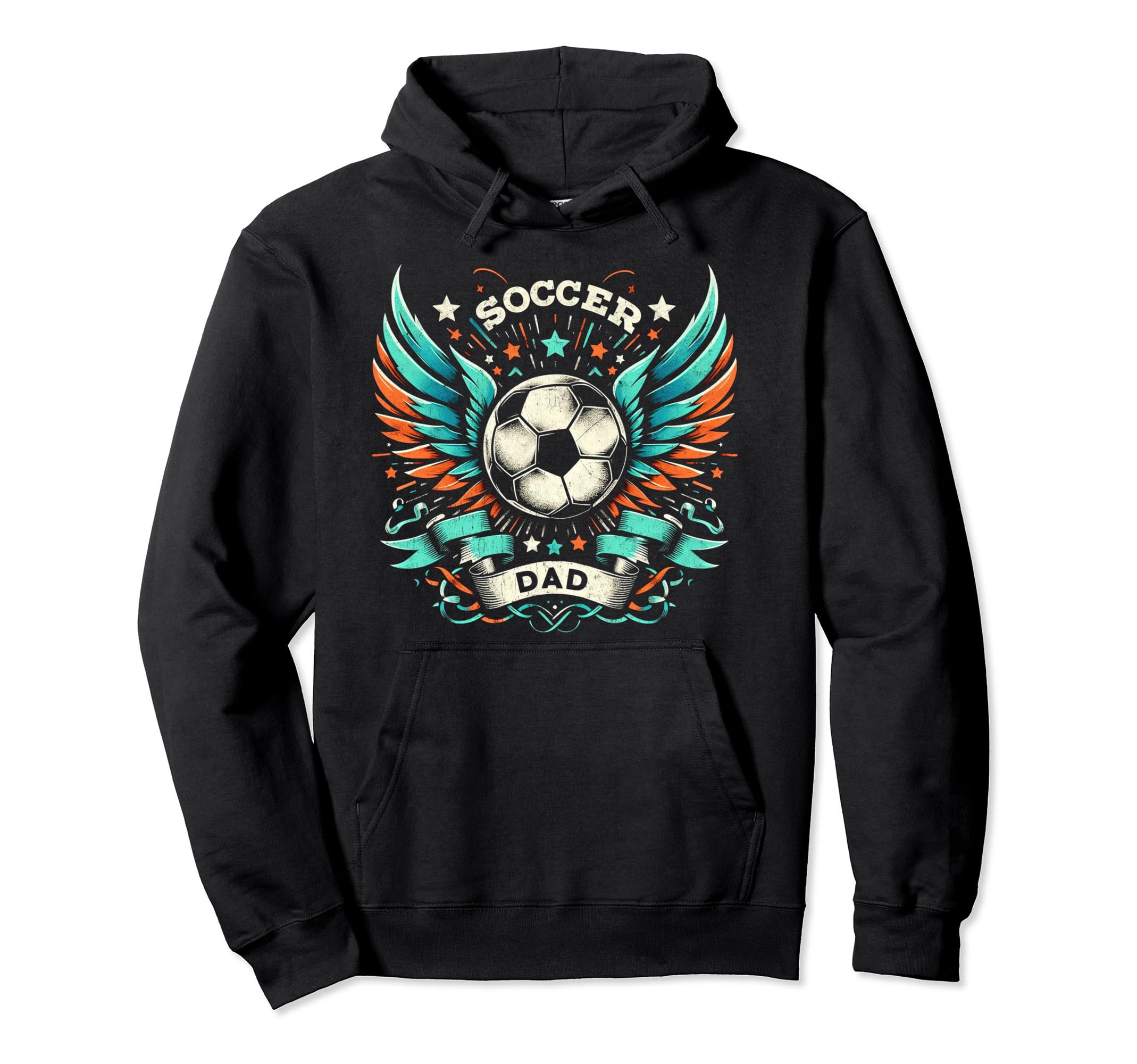 Soccer Dad Family Matching Dad Hoodie - Fun Novelty Design for Adults - T-Shirt, Sweatshirt, Hoodie