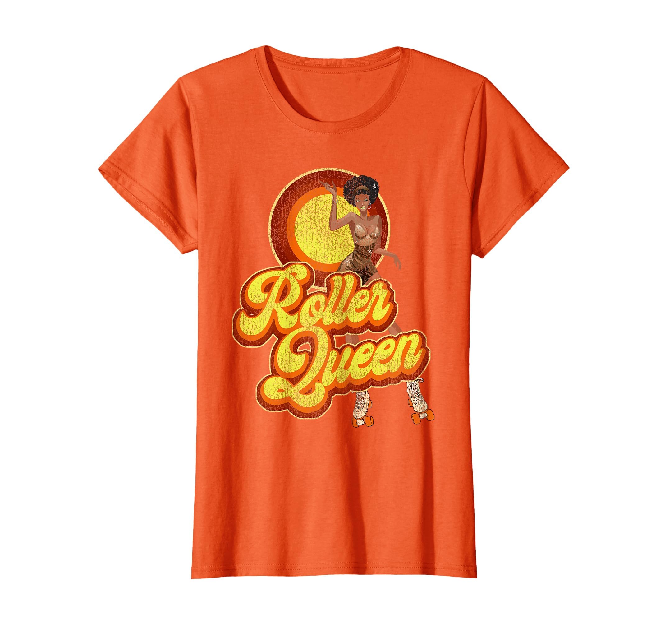 Roller Skating Skate 1970S Afro T-Shirt - Fun Novelty Design Men Women - T-Shirt, Sweatshirt, Hoodie