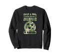 Just Who Loves Jesus And Soccer Sweatshirt - Minimalist Print Unisex - T-Shirt, Sweatshirt, Hoodie