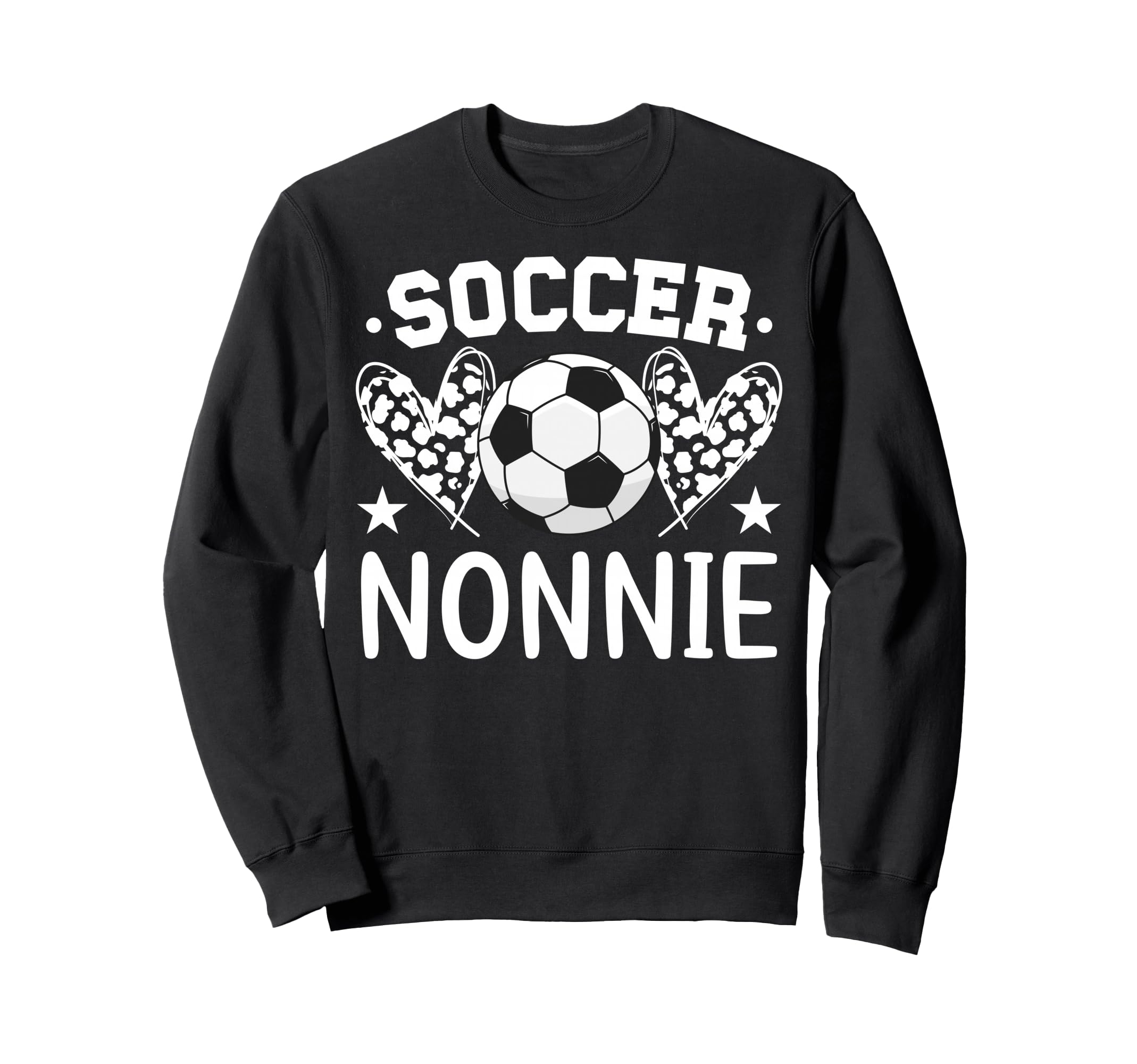 Soccer Nonnie Hearts Nonnie Soccer Sweatshirt - Unique Graphic Unisex - T-Shirt, Sweatshirt, Hoodie