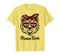 Football Player Mama Bear Sunglasses T-Shirt - Novelty Apparel for Adults - T-Shirt, Sweatshirt, Hoodie