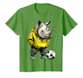 Rhino Football Soccer Rhino T-Shirt - Minimalist Print Unisex - T-Shirt, Sweatshirt, Hoodie