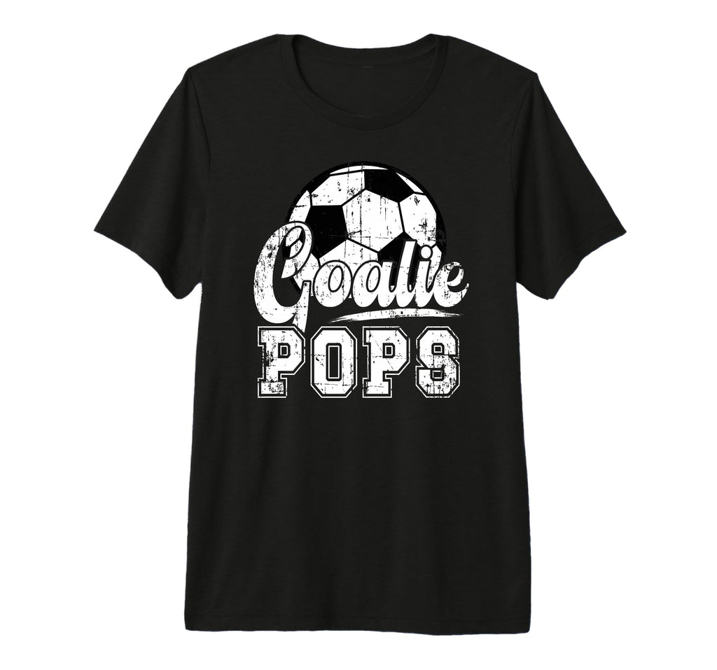 Mens Soccer Goalie Pops Grandpa Pops T-Shirt - Trendy Graphic for Adults - T-Shirt, Sweatshirt, Hoodie