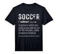 Definition Soccer Performance T-Shirt - Custom Art Print for Adults - T-Shirt, Sweatshirt, Hoodie