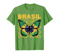 Brazil Butterfly Brazilian Brazilian T-Shirt - Custom Art Print Men Women - T-Shirt, Sweatshirt, Hoodie