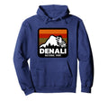 Denali National Park Alaska Snow Hoodie - Streetwear Style Unisex - T-Shirt, Sweatshirt, Hoodie