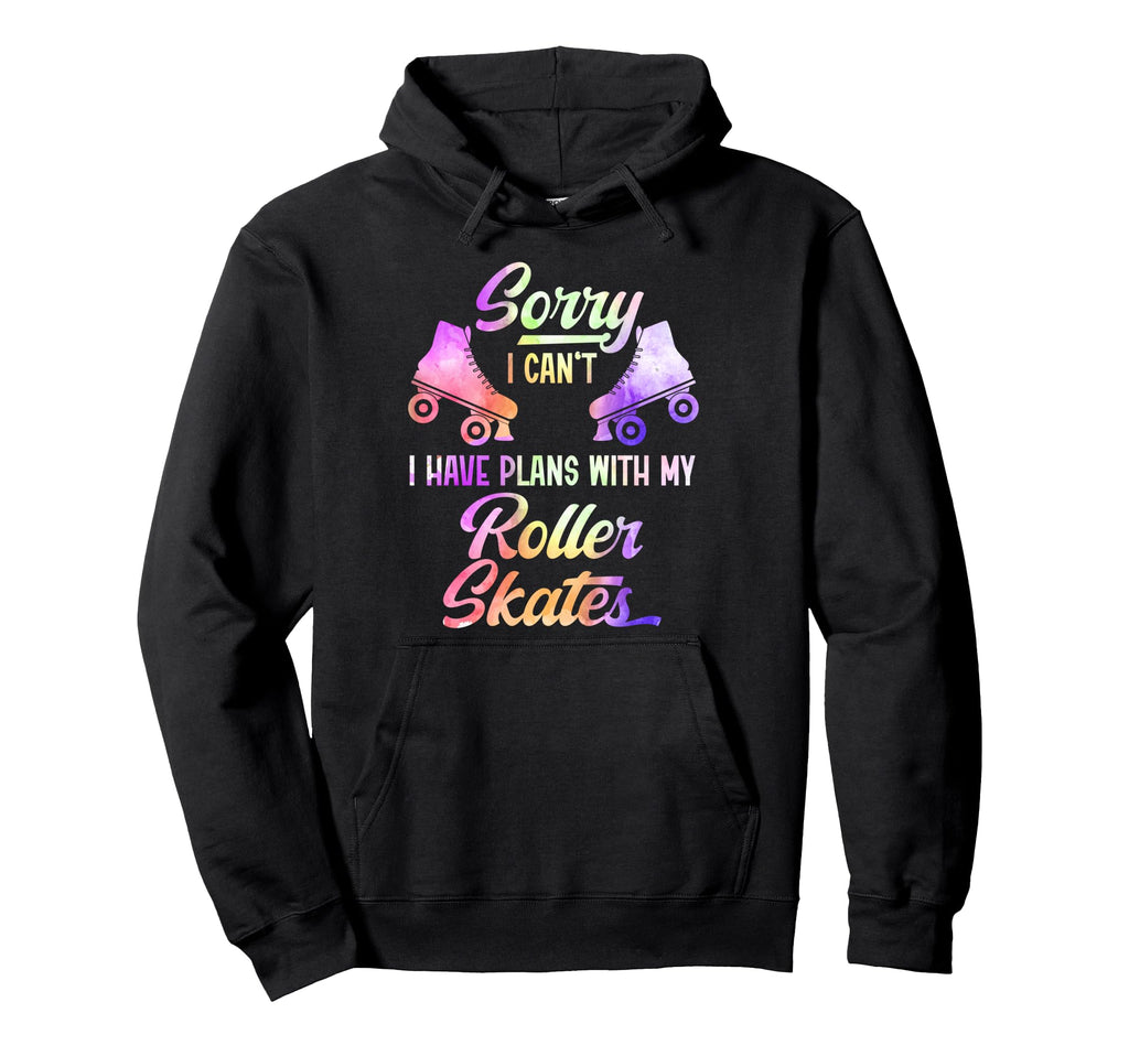 Roller Skating Skate 1970S Sorry I Cant I Hoodie - Graphic Print Unisex - T-Shirt, Sweatshirt, Hoodie