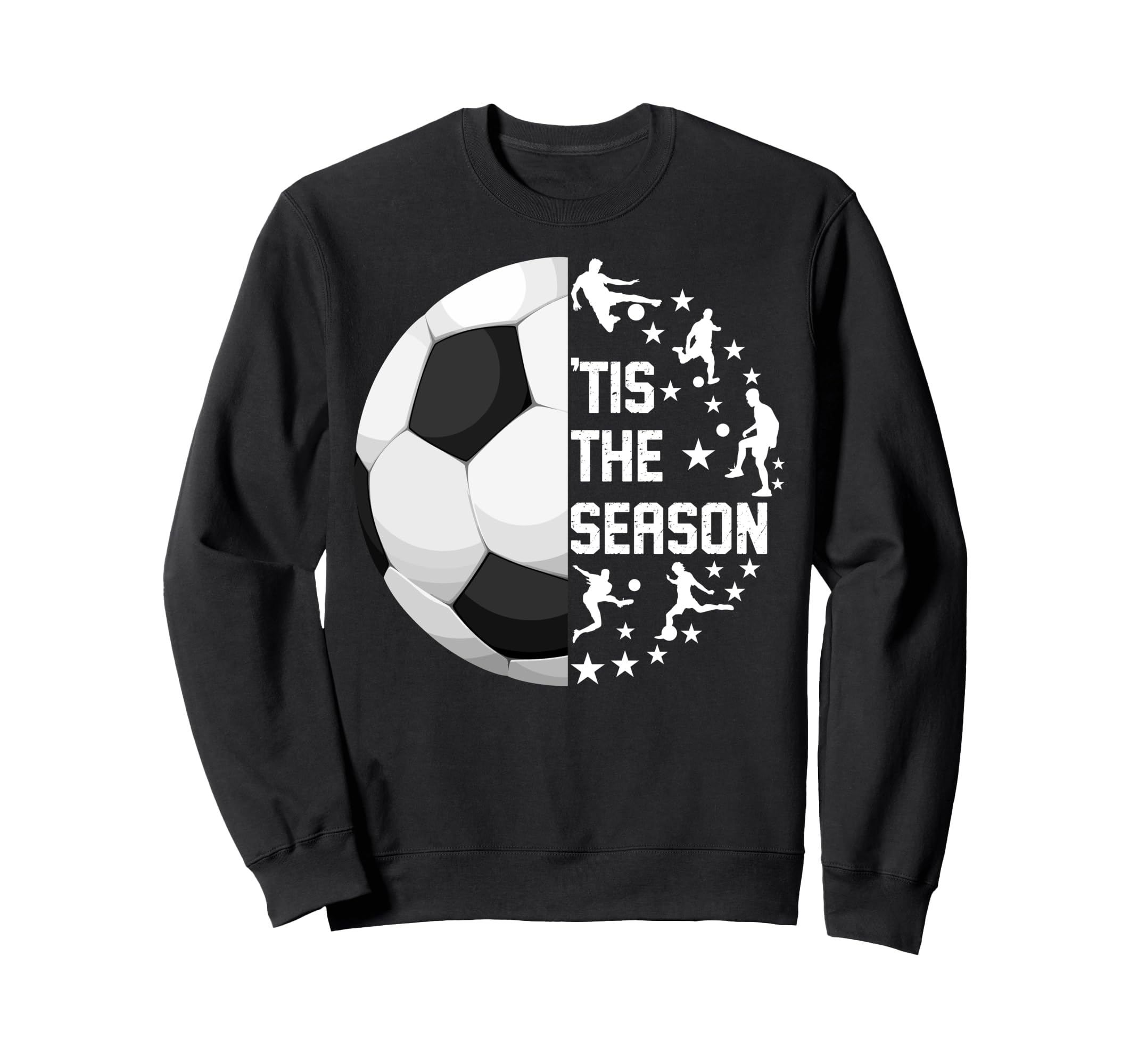 Tis Season Funny Soccer Sweatshirt - Casual Everyday Wear for Adults - T-Shirt, Sweatshirt, Hoodie