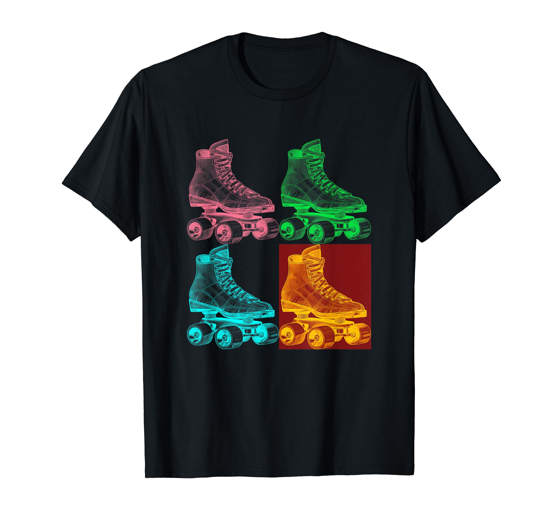 Roller Skate Awesome Skating T-Shirt - Casual Everyday Wear Men Women - T-Shirt, Sweatshirt, Hoodie