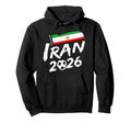 Iran Soccer Football Game Player Fan Hoodie - Unique Graphic Men Women - T-Shirt, Sweatshirt, Hoodie