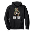 Camouflage Rapper Teddy Bear Camo 80S Hoodie - Minimalist Print Men Women - T-Shirt, Sweatshirt, Hoodie