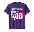 Soccer Birthday Party 10 Year Old 10Th T-Shirt - Trendy Graphic Men Women - T-Shirt, Sweatshirt, Hoodie