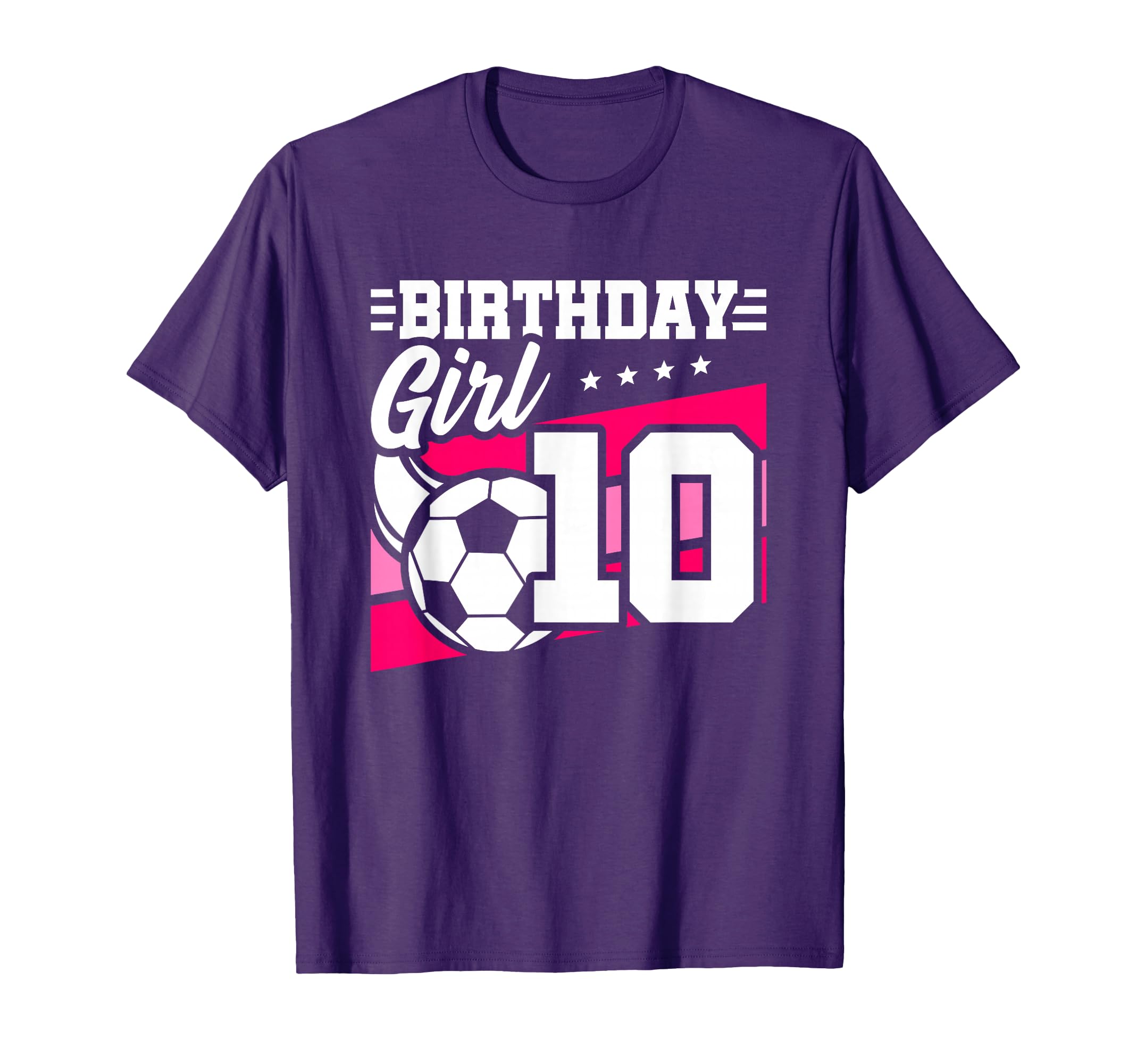 Soccer Birthday Party 10 Year Old 10Th T-Shirt - Trendy Graphic Men Women - T-Shirt, Sweatshirt, Hoodie