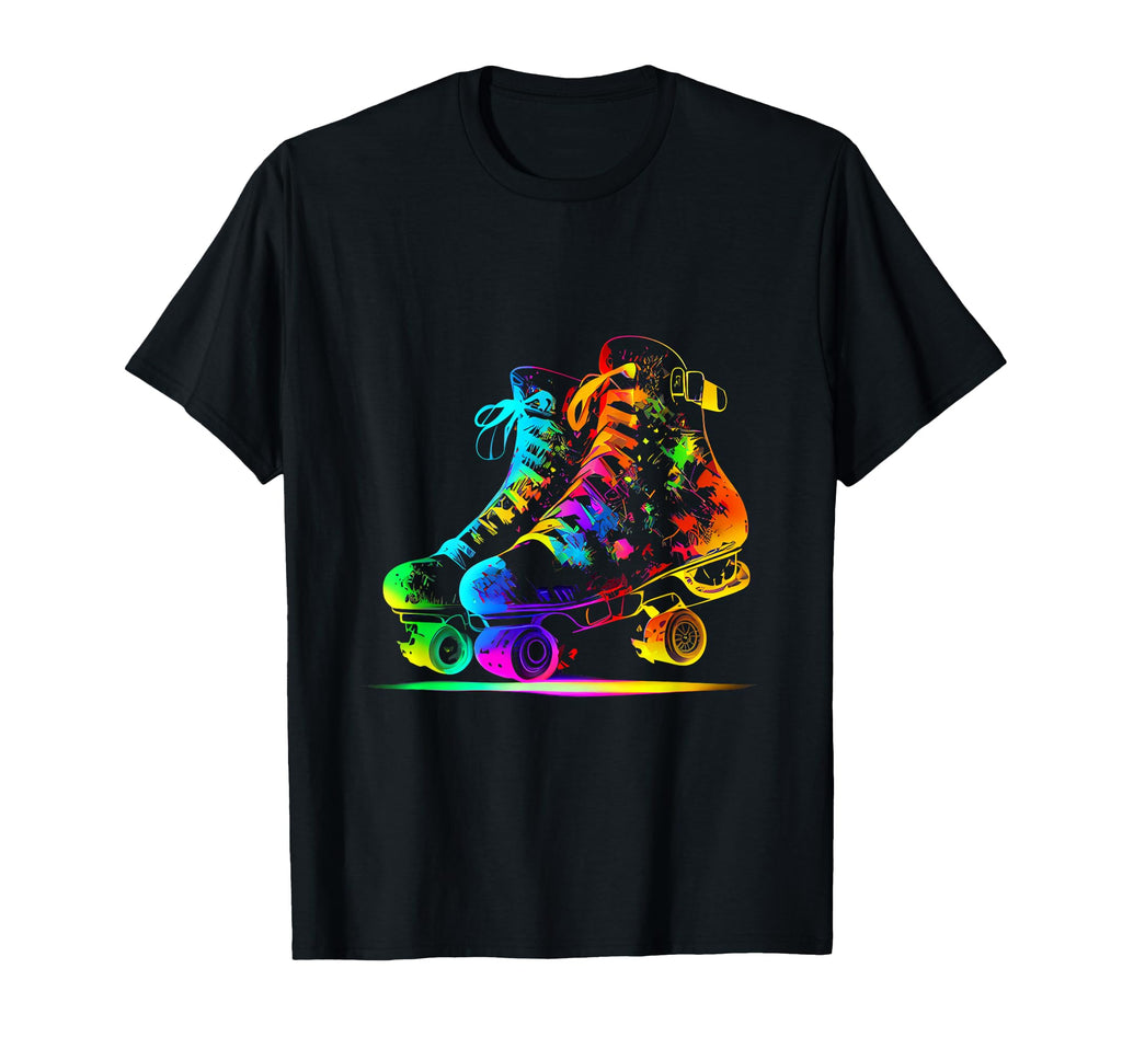 90S 80S Theme Party Outfit Roller T-Shirt - Fun Novelty Design for Adults - T-Shirt, Sweatshirt, Hoodie