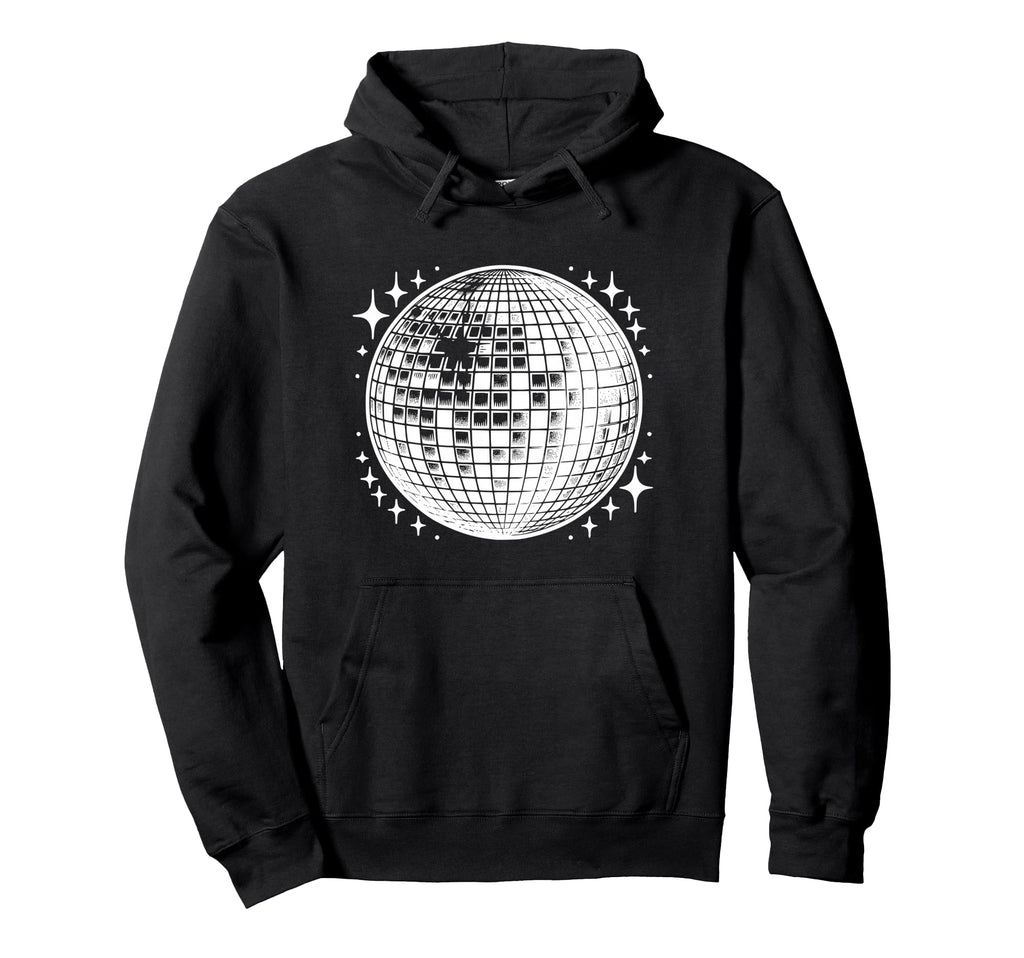 Disco Ball Hoodie - Aesthetic Graphic Men Women - T-Shirt, Sweatshirt, Hoodie