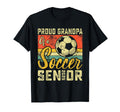 Proud Grandpa Soccer Senior 2025 T-Shirt - Minimalist Print Unisex - T-Shirt, Sweatshirt, Hoodie