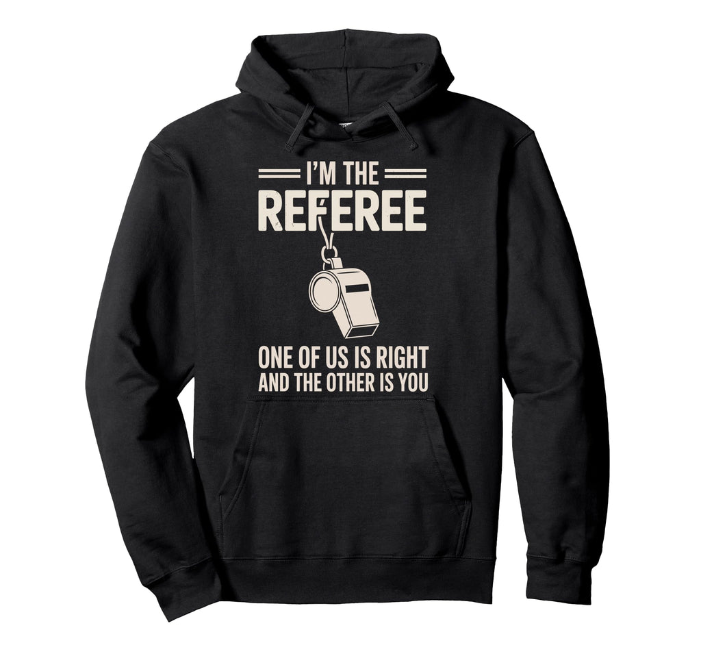 Funny Referee Art Soccer Football Referee Hoodie - Graphic Print Unisex - T-Shirt, Sweatshirt, Hoodie