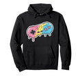 Joypad Ice Cream Drip Arcade Gaming Games Hoodie - Aesthetic Graphic Unisex - T-Shirt, Sweatshirt, Hoodie