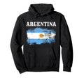 Argentina Flag Argentine Pride Hoodie - Casual Everyday Wear Men Women - T-Shirt, Sweatshirt, Hoodie