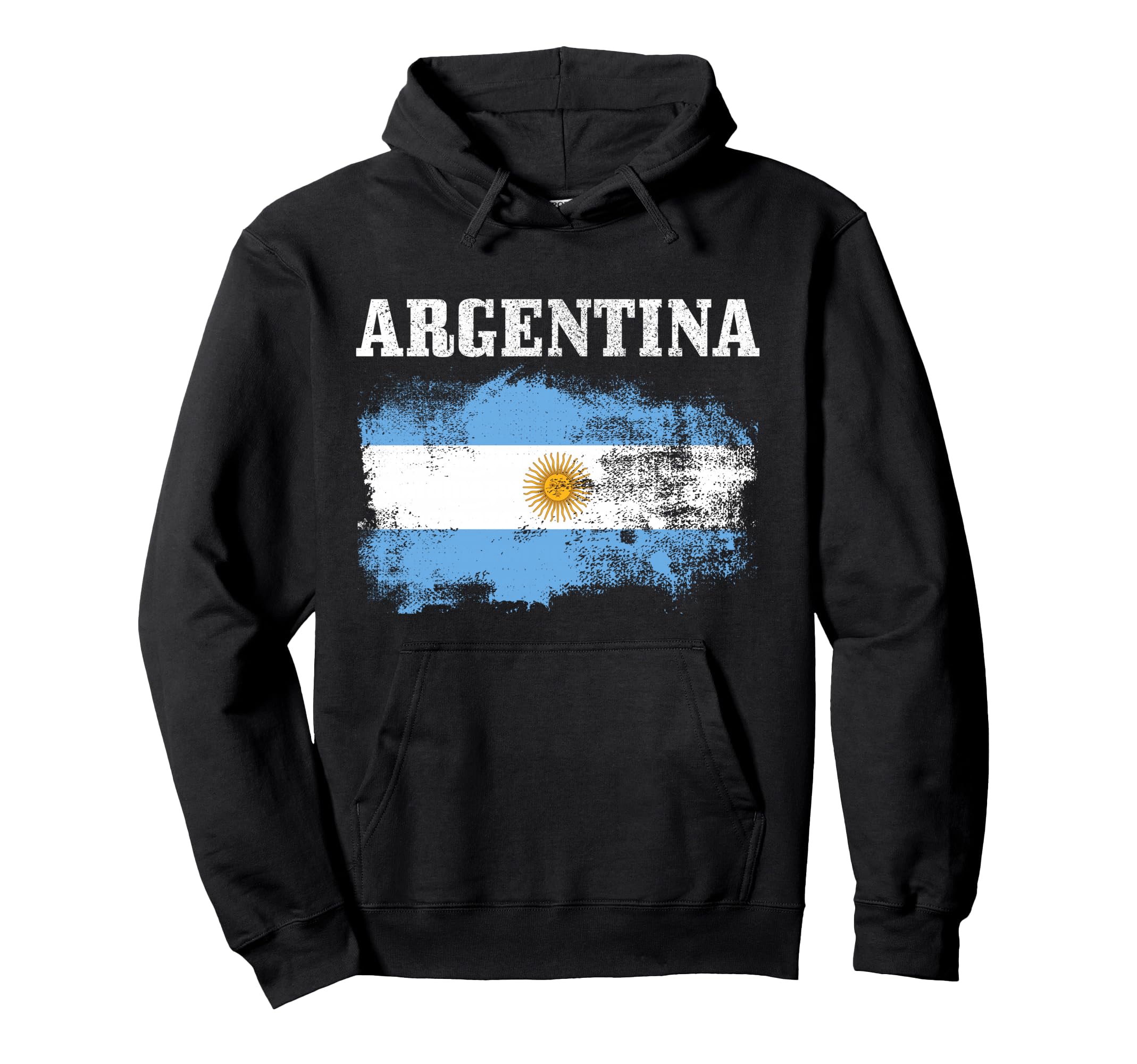 Argentina Flag Argentine Pride Hoodie - Casual Everyday Wear Men Women - T-Shirt, Sweatshirt, Hoodie